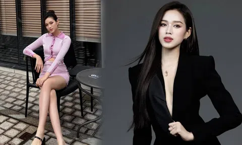 Đỗ Thị Hà khoe đôi chân cực phẩm trên đường phố Hàn Quốc