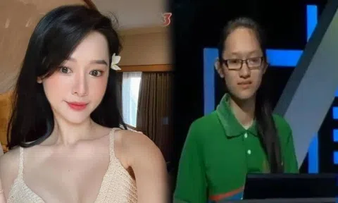 Màn 'lột xác' khiến MXH rần rần chính là thí sinh Olympia từ mọt sách nay hóa hotgirl