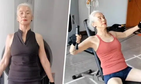 Bà lão 78 tuổi khiến giới trẻ nể phục bởi chế độ tập luyện thể thao gắt gao mỗi ngày