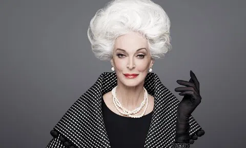 Cụ bà U100 trở thành người mẫu cao tuổi nhất thế giới: Thần thái 'không phải dạng vừa'