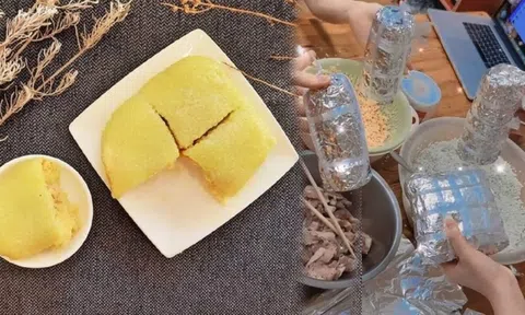 Độc lạ bánh chưng gói giấy bạc của người Việt xa xứ, cách gói bánh chưng bằng giấy bạc đơn giản