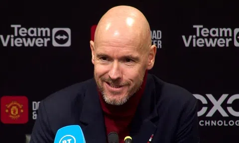 Ten Hag mạnh miệng tuyên bố điều này sau trận thắng nhọc Luton