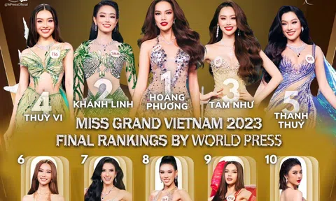 Một chuyên trang nhan sắc dự đoán Top 5 Miss Grand VN 2023, vương miện thuộc về người đẹp này