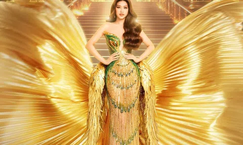 Hoa hậu Đoàn Thiên Ân hé lộ đầm final walk đẹp tựa nữ hoàng trước thềm kết thúc nhiệm kỳ