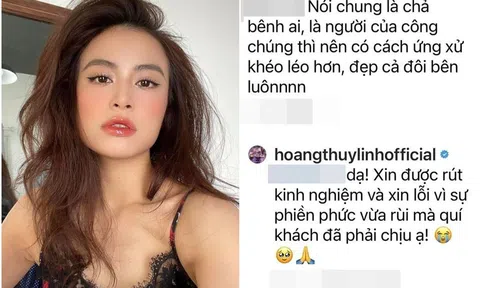 Hoàng Thùy Linh xin lỗi và rút kinh nghiệm sau ồn ào hành xử tại họp báo nhưng cư dân mạng vẫn chỉ trích gay gắt