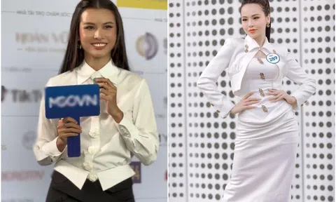 Hai chân dài quen mặt của Next Top Model thi Hoa hậu Hoàn vũ Việt Nam 2023
