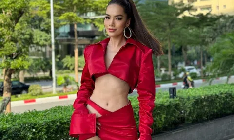 Lê Hoàng Phương diện áo một gang tay, khoe eo nhỏ xíu 'đè bẹp' dàn thí sinh Miss Grand International 2023