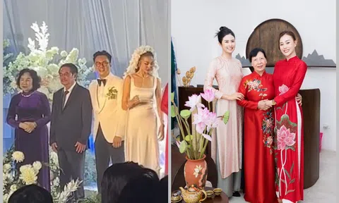 Siêu mẫu Thanh Hằng, Phương Oanh và dàn mỹ nhân được lòng mẹ chồng