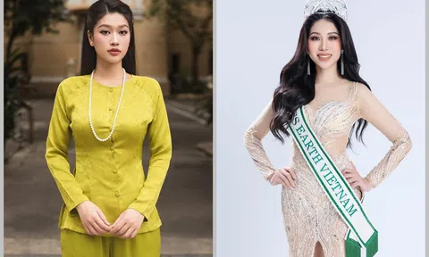 Hoa hậu làm thêm trước khi đăng quang: Lan Anh phụ việc ở tiệm trà sữa, Thiên Ân đi bán kính mắt
