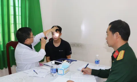 Từ 1/1/2024, thực hiện quy định mới về tiêu chuẩn khám sức khỏe nghĩa vụ quân sự