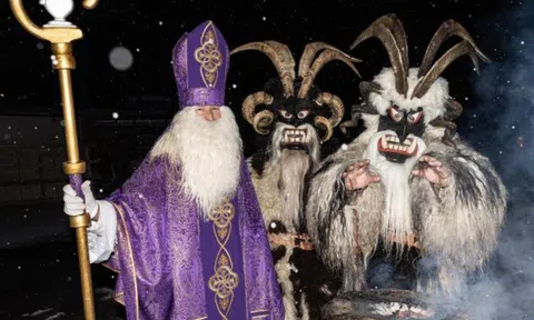Krampus: Quái vật núi Alps khiến trẻ em khiếp sợ vào dịp Giáng sinh