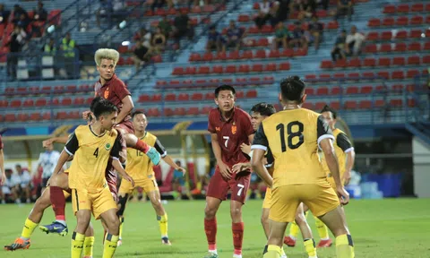 Đè bẹp Brunei, U23 Thái Lan đặt 1 chân vào bán kết