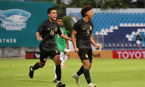 Malaysia thắng hú vía trận ra quân vòng loại U23 châu Á