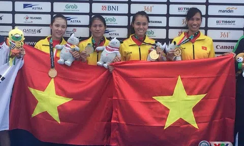 Nhìn lại tấm HCV Rowing của Việt Nam tại ASIAD 2018: Kỷ niệm khó quên