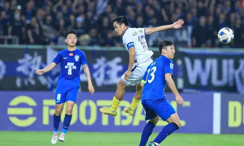 Tuấn Hải xuất thần, Hà Nội FC thắng xứng đáng Wuhan Three Towns