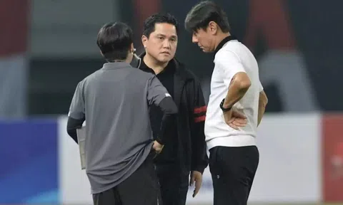 'Sếp lớn' Indonesia nói gì khi rộ tin HLV Shin Tae Yong chia tay ĐTQG?