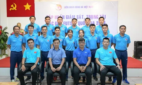 Hàng loạt trọng tài Việt Nam chuẩn bị làm nhiệm vụ