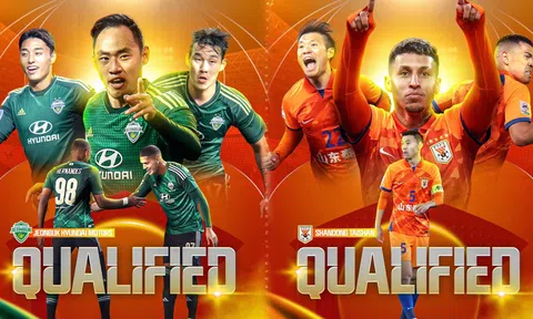 Xác định 2 đội đầu tiên lọt vào tứ kết Cúp C1 châu Á