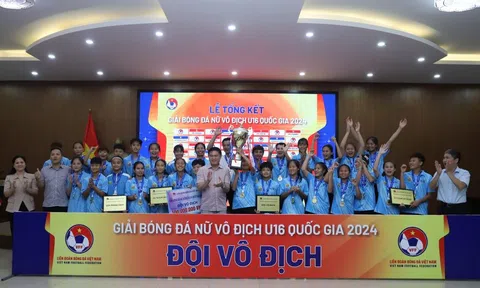 Hà Nội vô địch U16 nữ quốc gia