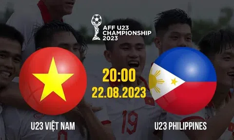 Link xem trực tiếp U23 Việt Nam vs U23 Philippines, 20h00 ngày 22/8