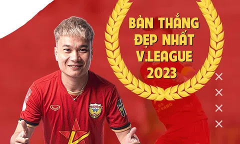 Xác định chủ nhân của giải thưởng bàn thắng đẹp nhất V-League 2023