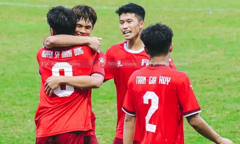 U16 PVF đánh bại đội bóng hàng đầu châu Âu ở giải giao hữu quốc tế