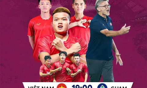 Link xem trực tiếp U23 Việt Nam vs U23 Guam, 19h00 ngày 6/9