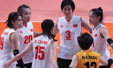 ASIAD 19: Thắng kịch tính Triều Tiên, tuyển bóng chuyền nữ Việt Nam lần đầu vào bán kết