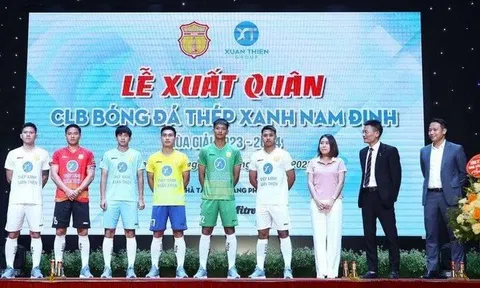 V-League 2023-2024: CLB Nam Định đặt mục tiêu cao, thủ môn Nguyên Mạnh chỉ ra động lực
