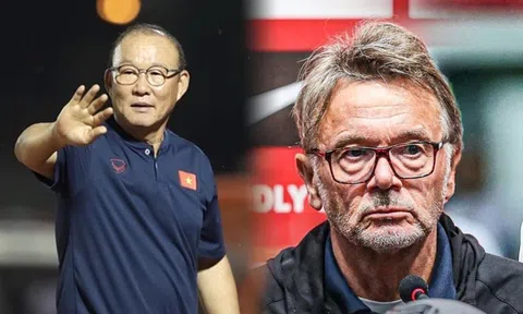 HLV Park Hang-seo động viên HLV Troussier,  ĐT Việt Nam tăng hạng FIFA