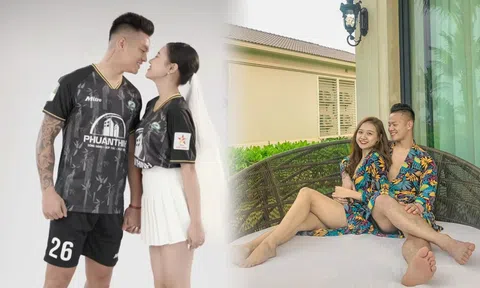 Thủ môn nổi tiếng Việt Nam kết hôn cùng hot girl xứ Nghệ, hé lộ bức ảnh đầy tình cảm