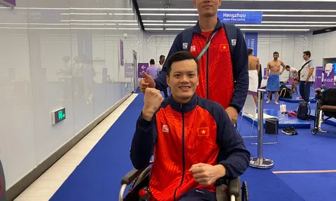 Đoàn thể thao Việt Nam có HCV đầu tiên tại Asian Para Games 2023