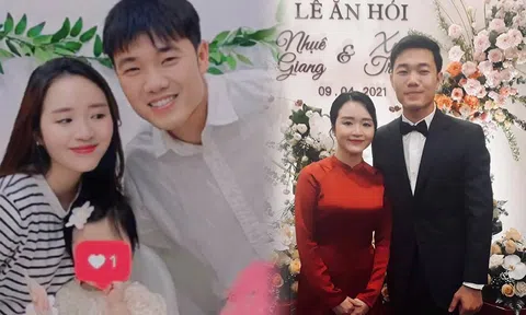 Vợ chồng Xuân Trường bất ngờ chia sẻ ảnh gia đình trên MXH, gương mặt con gái khiến fan tò mò