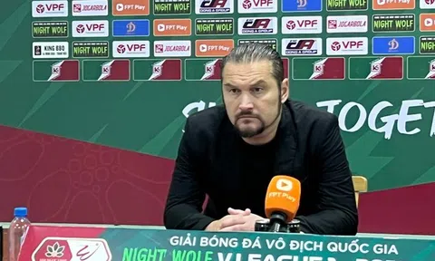 Vòng 3 V-League: HLV Popov phát biểu đầy bất ngờ sau trận thắng SLNA