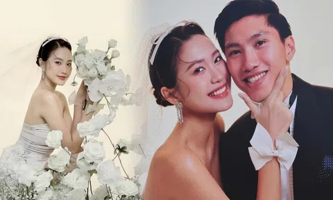 Nhan sắc cô dâu Doãn Hải My trong bộ ảnh cưới với Đoàn Văn Hậu