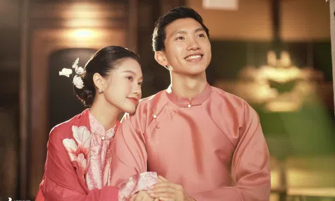 Đoàn Văn Hậu tung loạt ảnh cưới ngọt ngào với Doãn Hải My, CDM đồng loạt chúc mừng