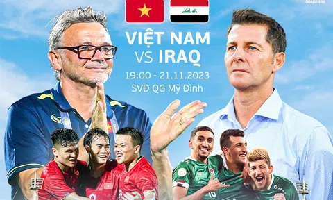 Tuyển Iraq tổn thất lực lượng trước màn đọ sức với tuyển Việt Nam