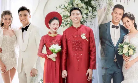 Điểm danh các 'nóc nhà' của dàn cầu thủ Việt Nam: Vợ Đoàn Văn Hậu chưa phải là số 1