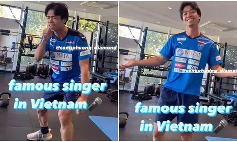 Video: Công Phượng 'giao lưu văn nghệ' tại Nhật Bản, CDM khuyên nên tham gia Viet Nam Idol