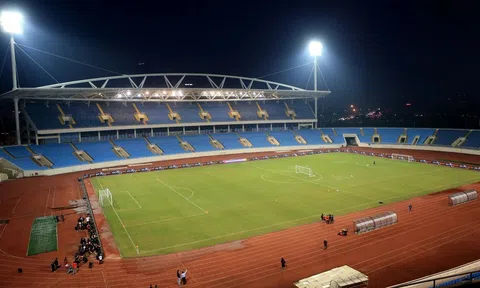 Cận cảnh sân Mỹ Đình trước trận tuyển Việt Nam vs Iraq tại vòng loại World Cup 2026
