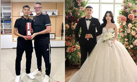Sau Đoàn Văn Hậu, thêm một tuyển thủ Việt Nam nhận quà cưới từ HLV Troussier