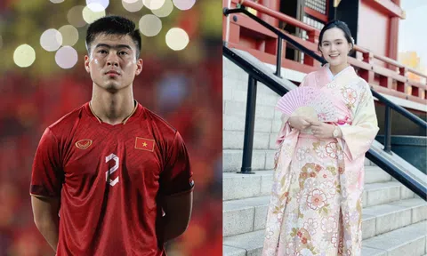 Vợ Duy Mạnh diện trang phục truyền thống Nhật Bản, khoe nhan sắc ngọt ngào