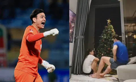 Noel cận kề, Văn Lâm làm điều đặc biệt cùng bạn gái Yến Xuân