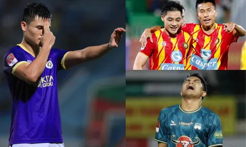Bảng xếp hạng vòng 5 V-League: Thanh Hóa áp sát Nam Định, Hà Nội FC 'hồi sinh'