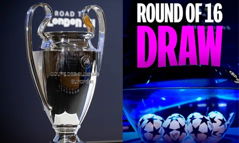 Lịch thi đấu vòng 1/8 Champions League 2023/24