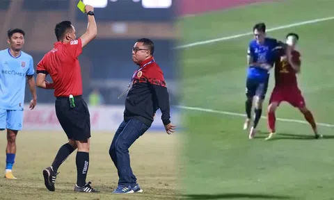 Vòng 8 V-League: GĐKT Trần Tiến Đại cùng hậu vệ CLB TP.HCM đối diện với án phạt nặng