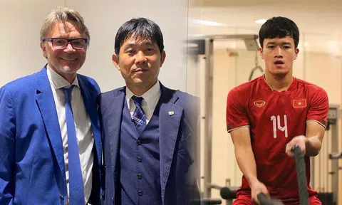 HLV tuyển Nhật Bản gửi thông điệp đến HLV Troussier, Hoàng Đức có kịp dự Asian Cup 2023?
