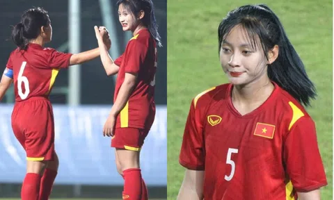 Cận cảnh nhan sắc 'hot girl' tuyển U20 nữ Việt Nam, Lê Hồng Yêu