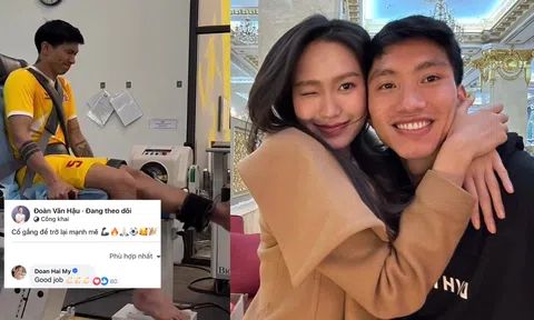 Doãn Hải My trổ tài nữ công gia chánh, động viên Đoàn Văn Hậu lúc khó khăn