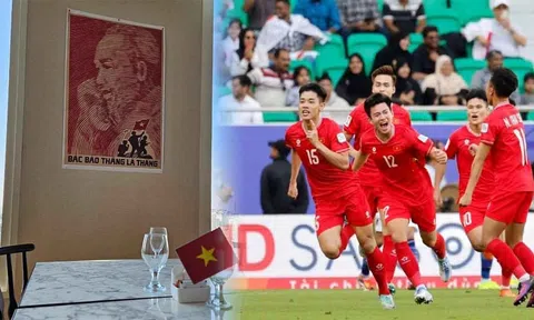 Đồ vật 'đặc biệt' xuất hiện ở phòng ăn của tuyển Việt Nam tại Asian Cup 2023